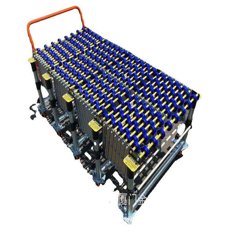 卸货神器福来轮伸缩线运输机自动化流水线卸货滑梯可伸缩调节拐弯图5
