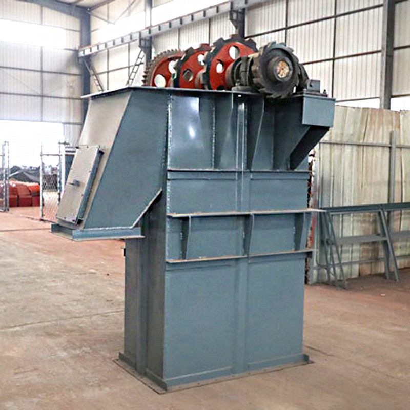 散装物料斗式提升机垂直NE系列机械矿山提升机单双链条斗式 提升机图1