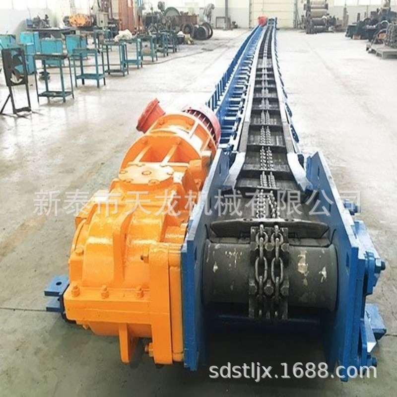 矿用机械刮板输送机 粉尘水泥物料输送机 SGB280/11刮板运输机图4