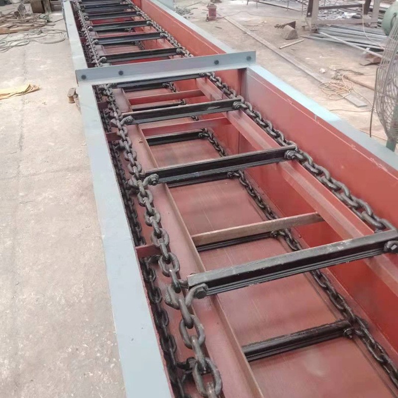 铸石刮板机 矿业双环链单链式刮板机 粉料颗粒XGZ铸石刮板运输机图3