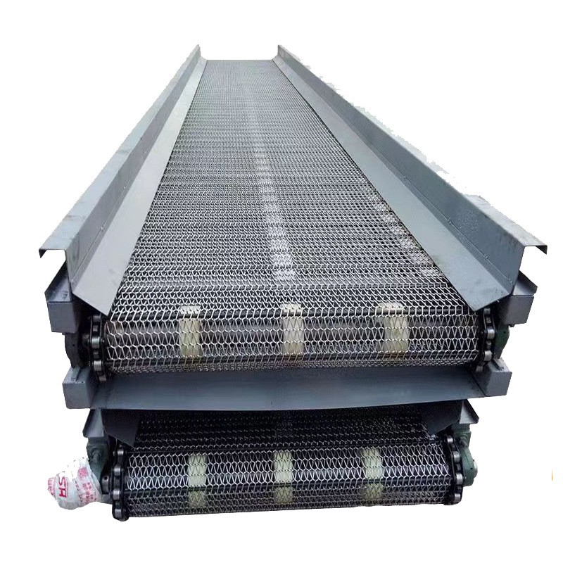 豆制品糕点冷却降温输送机流水线牛肉清洗风干传送设备网带输送机图5