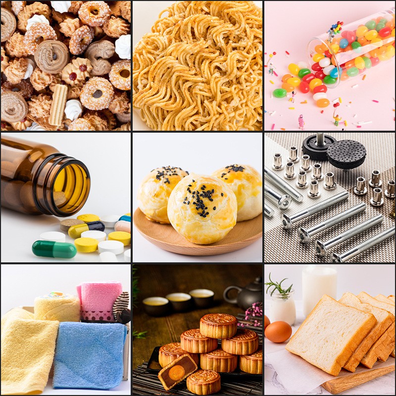 厂家供应蛋黄酥 麻饼麻花 方块唐 牙刷餐巾纸 一次性碗筷包装机图5