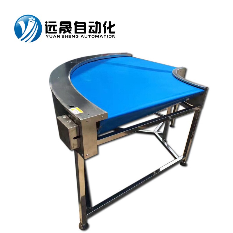 东莞源头厂家直供食品行业刀口转弯机 45度拐角转弯机图2