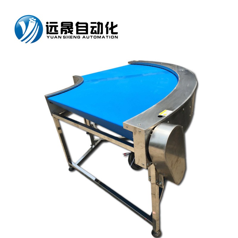 东莞源头厂家直供食品行业刀口转弯机 45度拐角转弯机图3