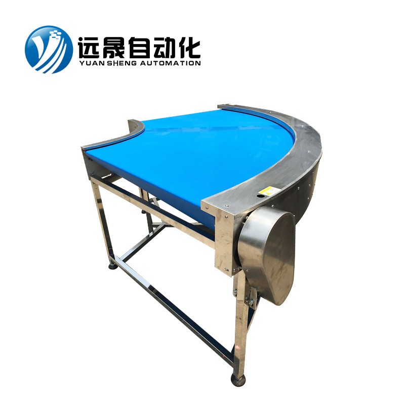 东莞源头厂家直供食品行业刀口转弯机 45度拐角转弯机图5