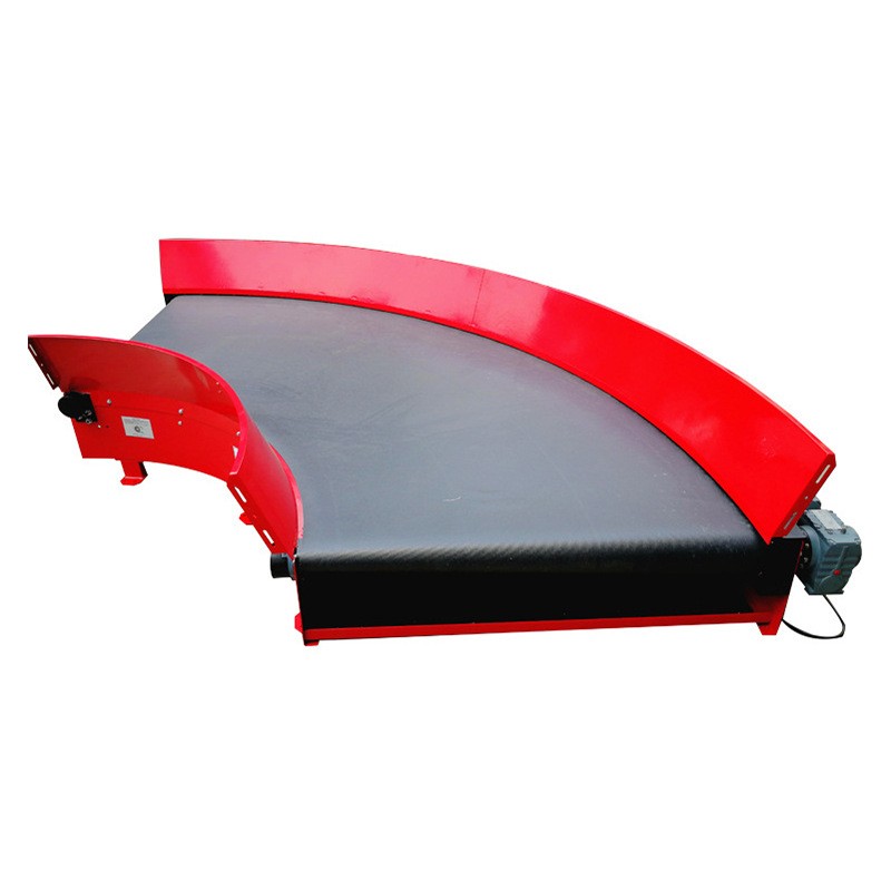 东莞厂家直销皮带转弯机 45度快递物流专用拐角皮带转弯机图5