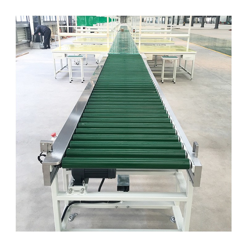 厂家供应滚筒输送线链板输送线 滚筒输送机设备 无动力滚筒线图4