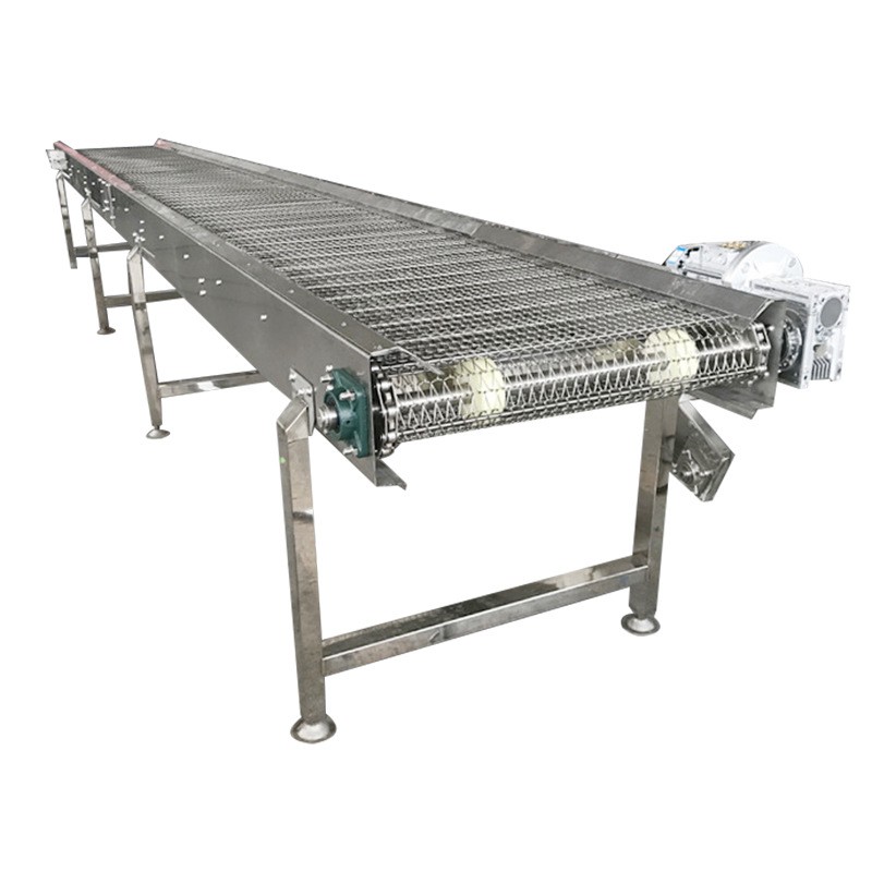 网带输送机304人字形网带食品输送机 电动整套网状厂家网带传送机图5