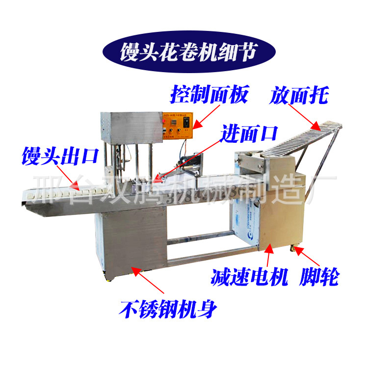 馒头花卷机细节