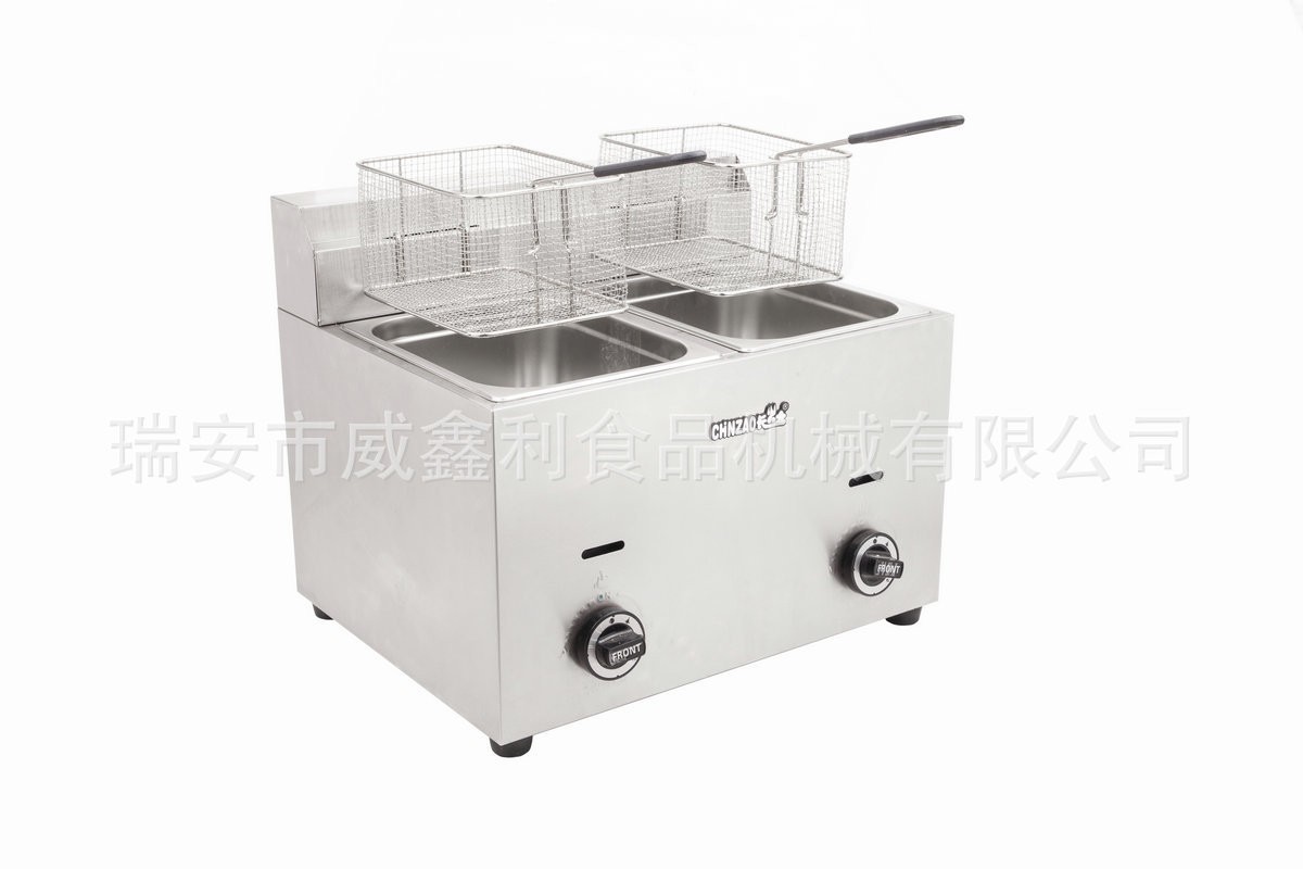 商用炸鸡电炸炉锅 单缸双缸炸薯条鸡翅多功能小吃车优选节油10L图4