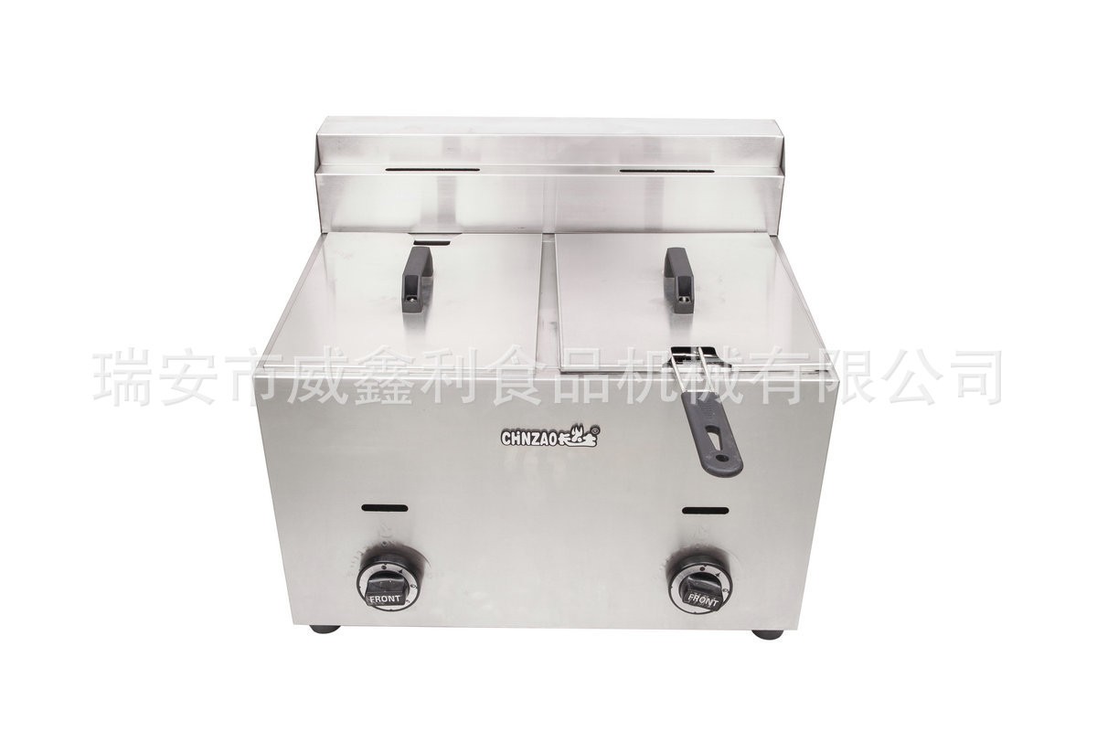 商用炸鸡电炸炉锅 单缸双缸炸薯条鸡翅多功能小吃车优选节油10L图3