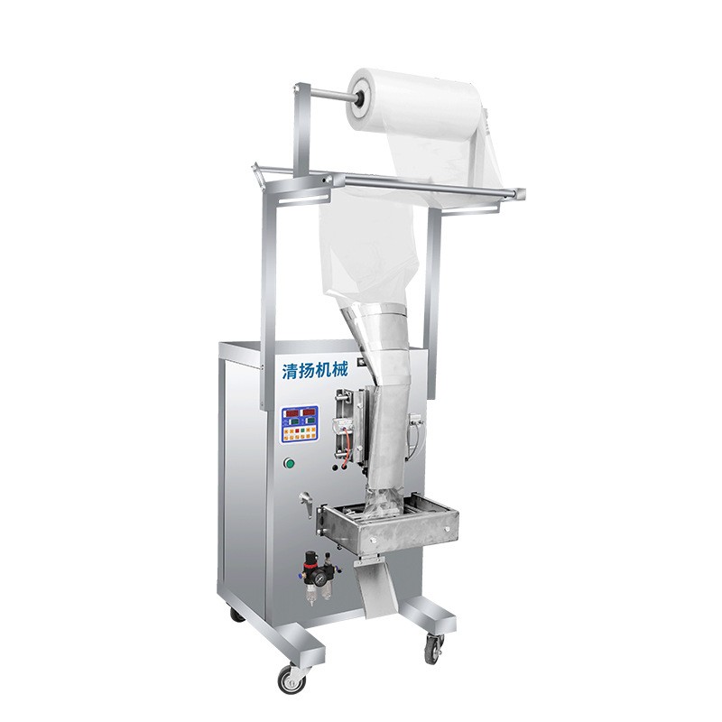 清扬机械设备气动包装机颗粒粉末药材称重定量包装全自动包装机图5