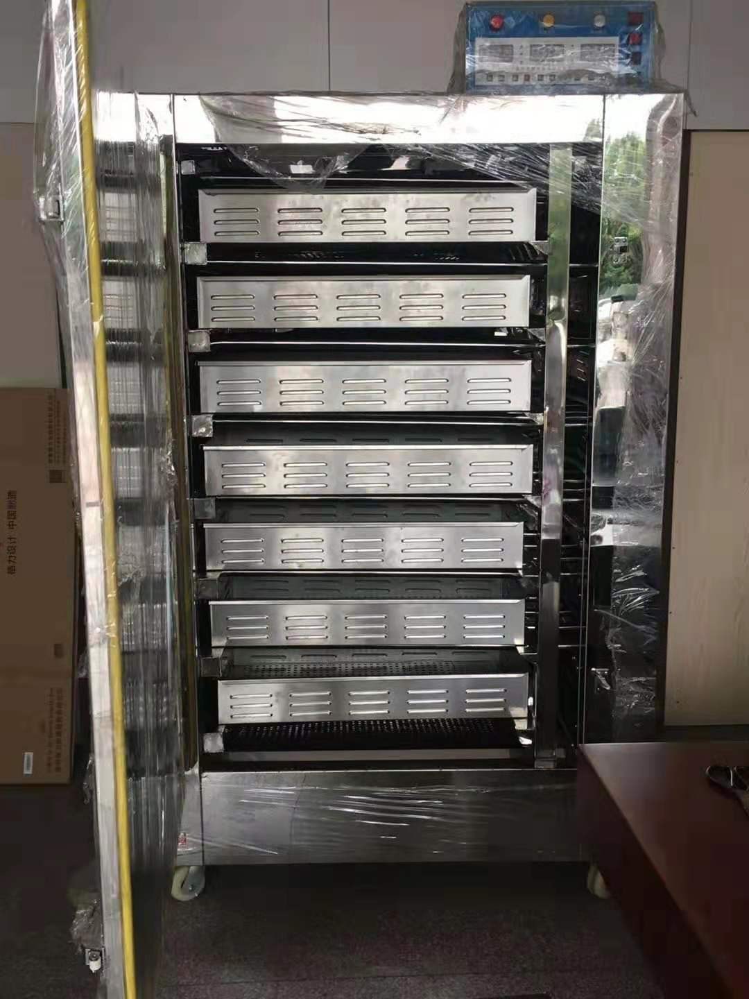 茶叶发酵机红茶发酵设备自动恒温恒湿小型不锈钢炒茶机厂家直销图5