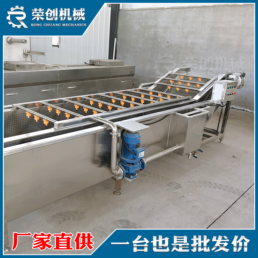 大红菌清洗机 金耳子气泡冲浪去杂清洗设备菌类流水线厂家批发