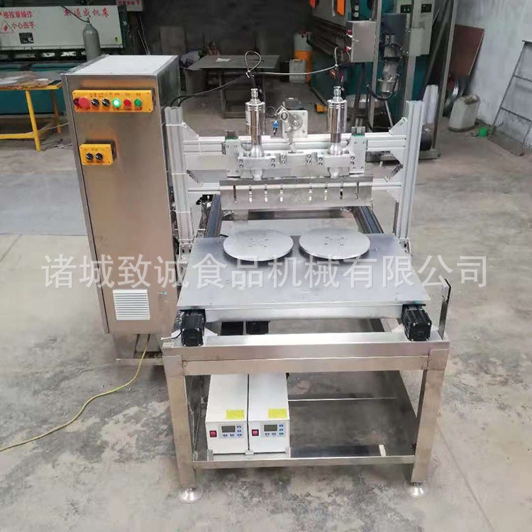 自动旋转食品切割机 双刀粘性休闲食品切块机 超声波蛋糕切割机图4