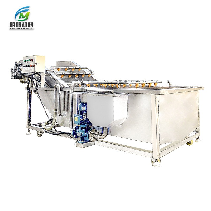 全自动不锈钢洗菜机 酱菜酸菜除盐清洗机 多功能气泡清洗机图5