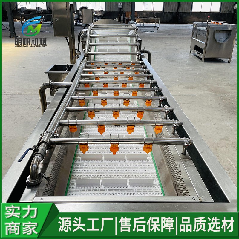 全自动不锈钢洗菜机 酱菜酸菜除盐清洗机 多功能气泡清洗机图4