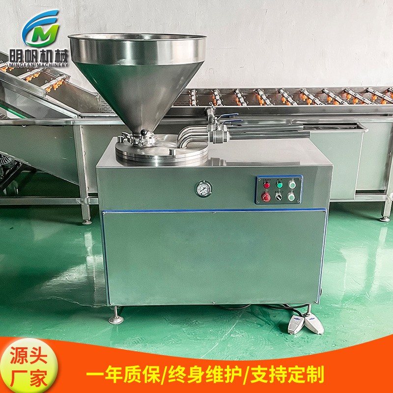 商用全自动香肠机 液压灌肠机器 糯米肠皮蛋肠腊肠灌肠机图4