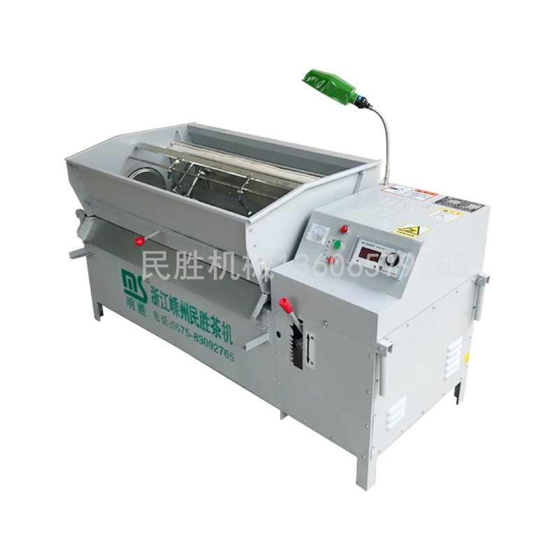 名茶控温扁形茶炒制机 半自动高品质扁形茶炒制机图4