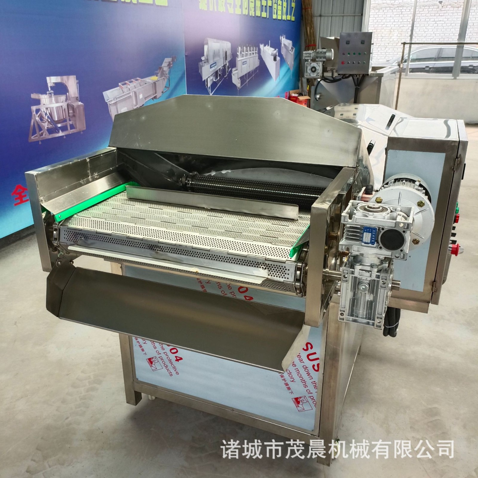 巴氏杀菌流水线牛奶熟食罐头红酒瞬时灭菌大型商用 水浴式隧道型图4