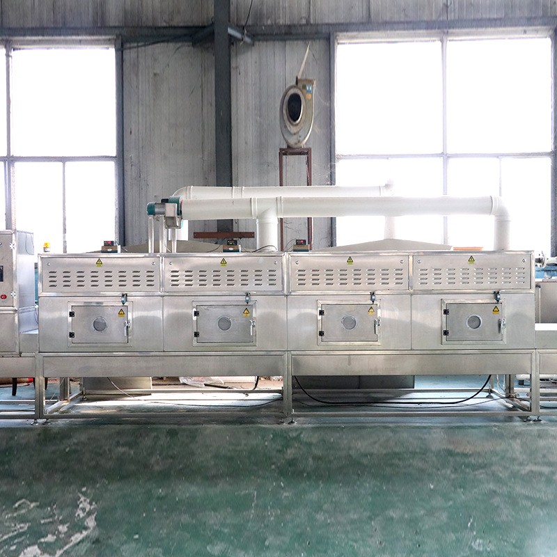 微波干燥杀菌烘干设备 全自动低温烘干流水线 调味品干燥杀菌机图2