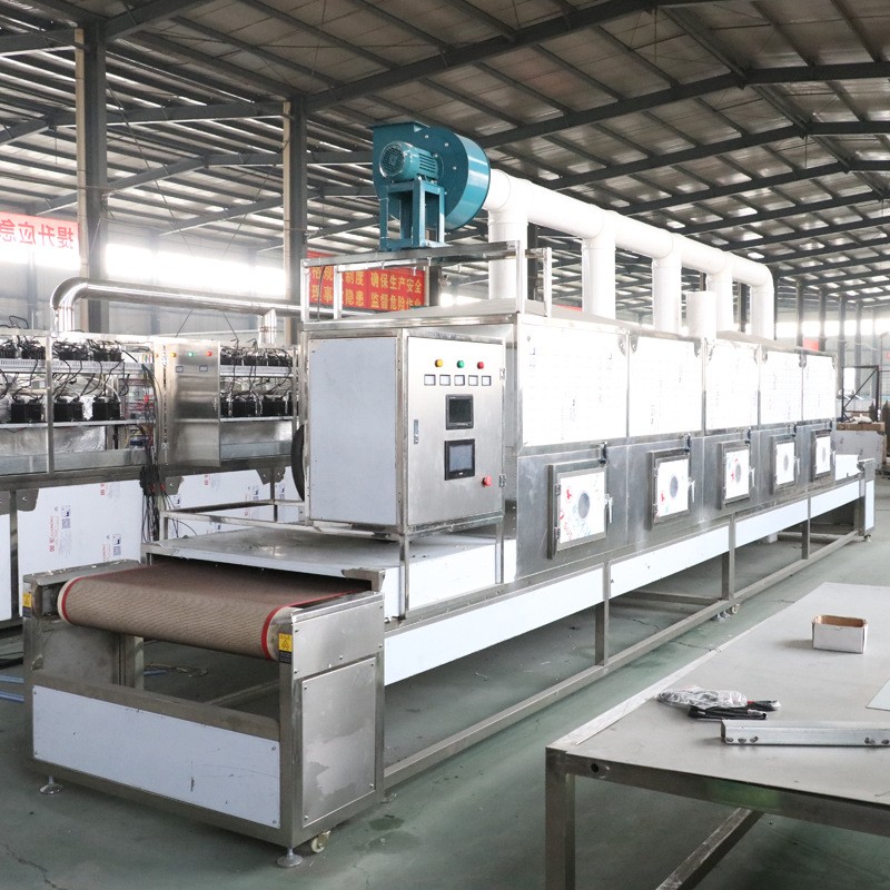 微波杀青设备 杀青干燥一体设备 茶叶微波杀青机 隧道式杀青设备图4