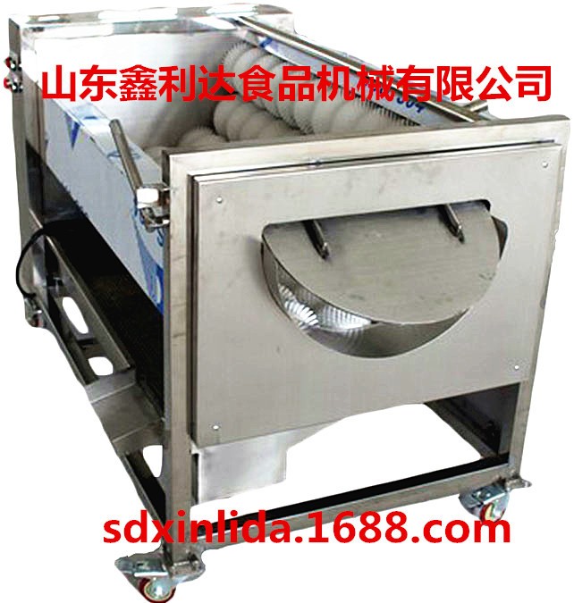 海鲜清洗机 牡蛎 扇贝 贝壳类清洗机 毛刷清洗机图3