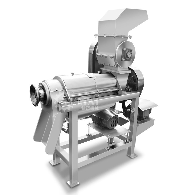 大型工业丑柑榨汁机 不锈钢刺梨螺旋榨汁机 自动菠萝破碎机厂家图5