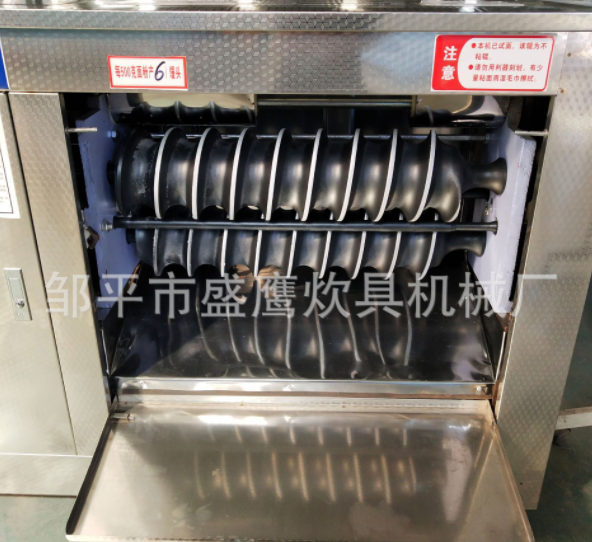 销售多功能圆馒头机全自动商用仿手工圆馍馍机大型对辊馒头机图3