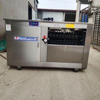 盛鹰不锈钢大口圆馒头机 对辊不沾面商用馒头机锅贴馒头机