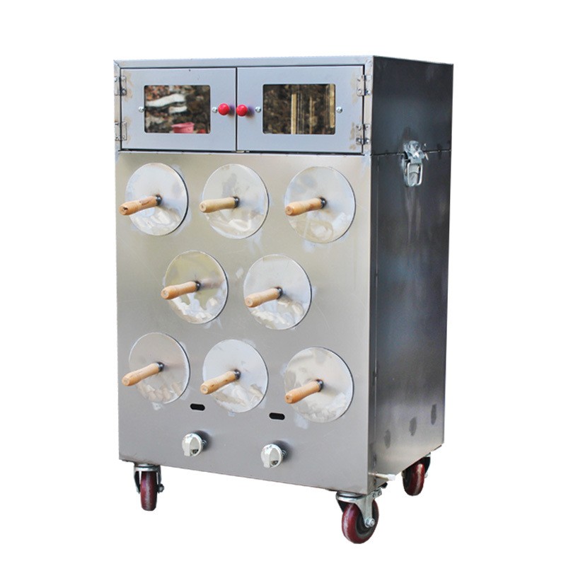 冰糖烤雪梨机商用摆地摊煤气燃气不锈钢烤梨炉烤梨机烤红薯地瓜机图5