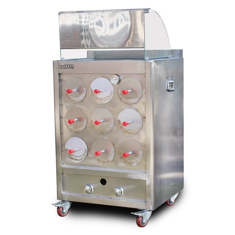 烤红薯炉子商用不锈钢煤气燃气烤地瓜机烤玉米机烤土豆烤雪梨机器图5