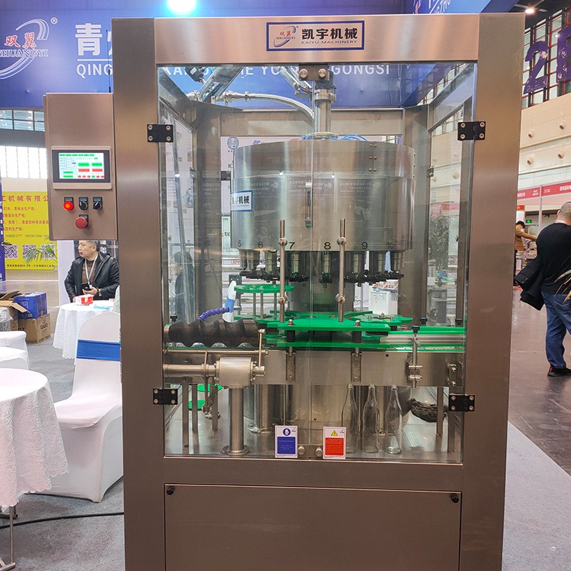 全自动大桶食用油灌装机 芝麻橄榄油灌装线设备 全伺服液体灌装机图4