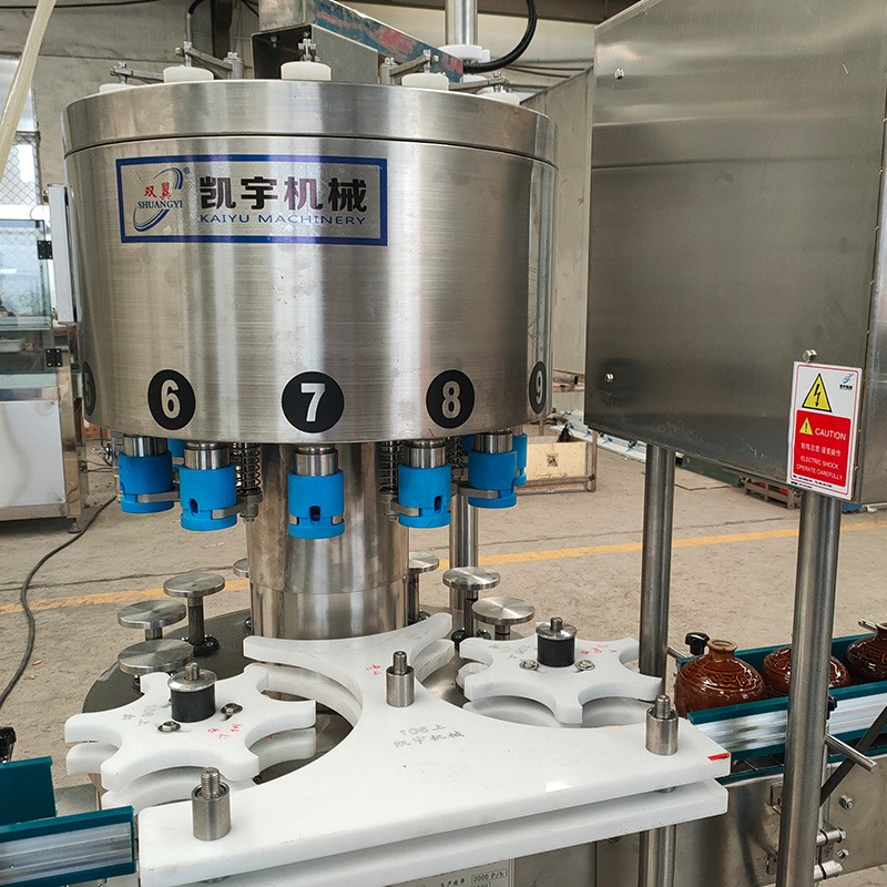 全自动大桶食用油灌装机 芝麻橄榄油灌装线设备 全伺服液体灌装机图3