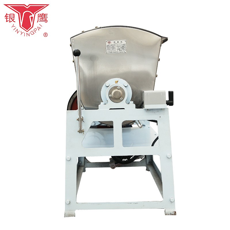 山东章丘银鹰和面机商用25kg合面机商用全自动不锈钢HWT25搅面机图2
