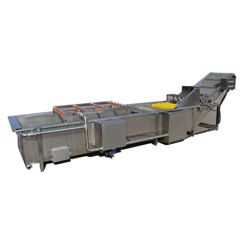 果蔬气泡清洗机 全自动连续式清洗设备 去杂汽泡清洗机厂家图5