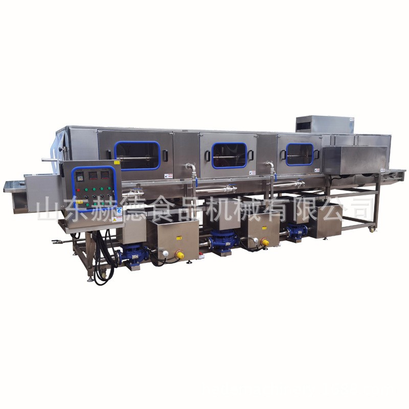 全自动高温高压洗筐机 屠宰场周转筐清洗机 蔬菜筐高压清洗机图5