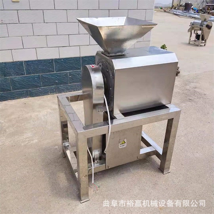 芹菜萝卜白菜粉碎打浆机 果泥蒜泥加工大型机器 全自不锈钢打浆机图1