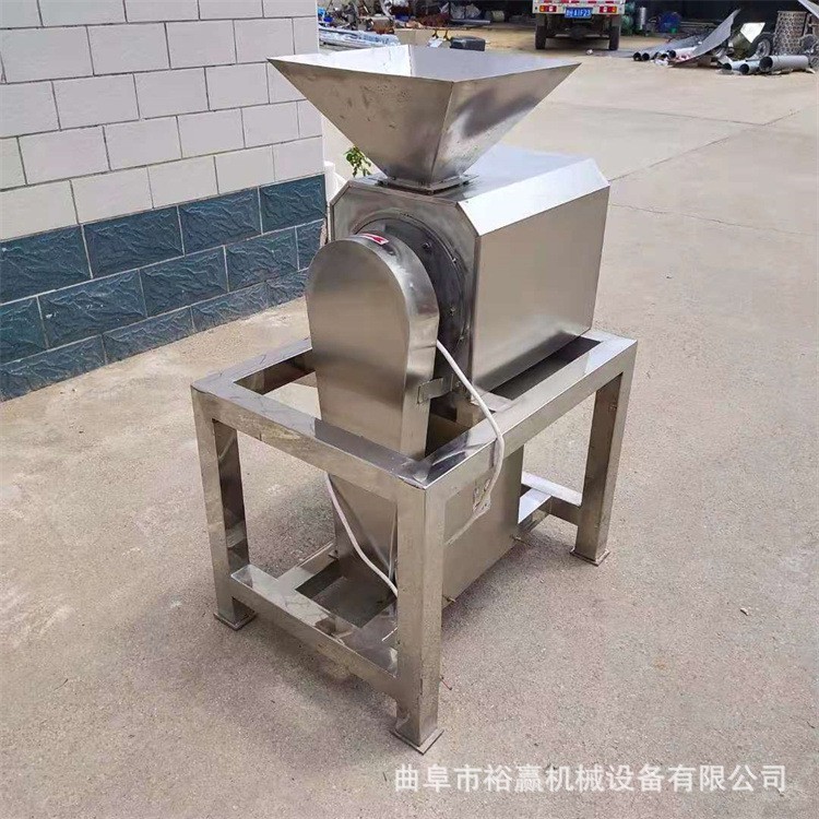 芹菜萝卜白菜粉碎打浆机 果泥蒜泥加工大型机器 全自不锈钢打浆机图2