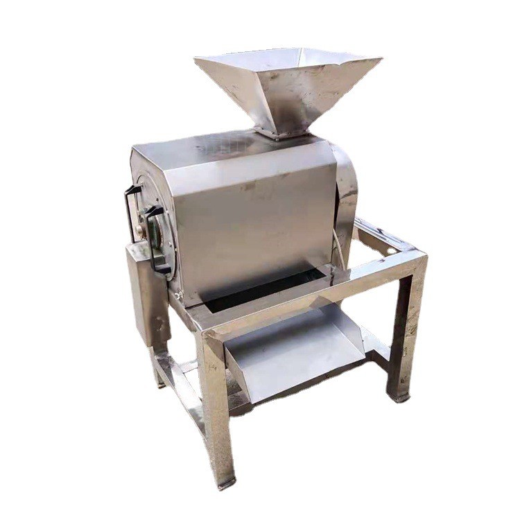 食品加工果蔬打浆机 胡萝卜菠菜不锈钢打泥机 大型商用打浆设备图5