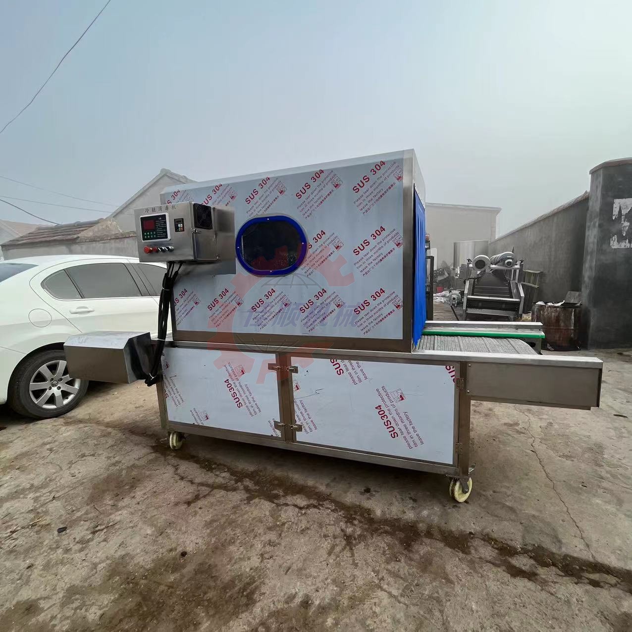 滚杠式冷链消毒机 货物箱物流消杀设备 佳顺全自动低温冷链杀毒机图3