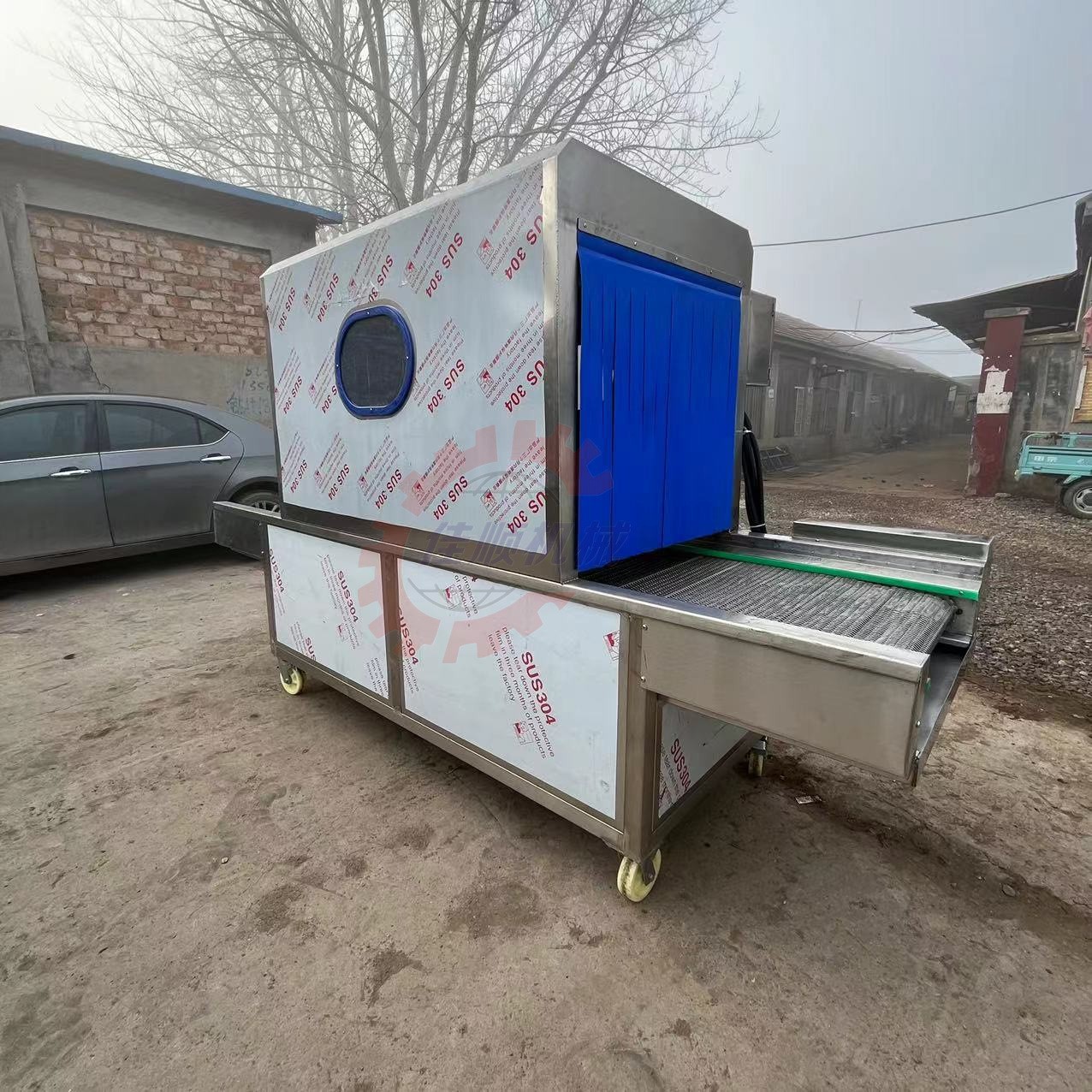 滚杠式冷链消毒机 货物箱物流消杀设备 佳顺全自动低温冷链杀毒机图4
