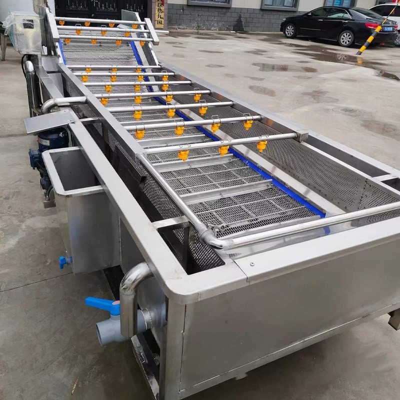 油菜去泥气泡清洗机 白菜连续式洗菜机 海鲜小龙虾超声波清洗设备图3