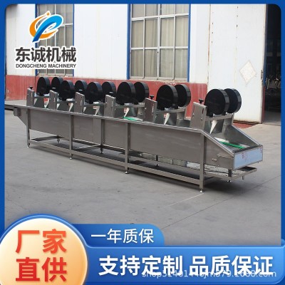 休闲食品软包装袋清洗线 翻转式风干机 预制菜清洗风干流水线