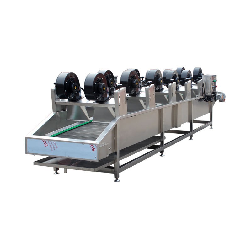 休闲食品软包装袋清洗线 翻转式风干机 预制菜清洗风干流水线图5