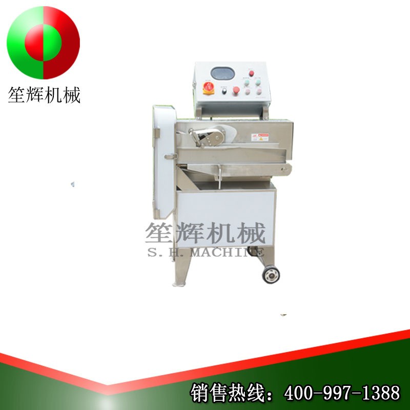 销售工业 冻肉制品剁块机鸡鸭带骨连续切丁机切豆皮设备 工厂图5