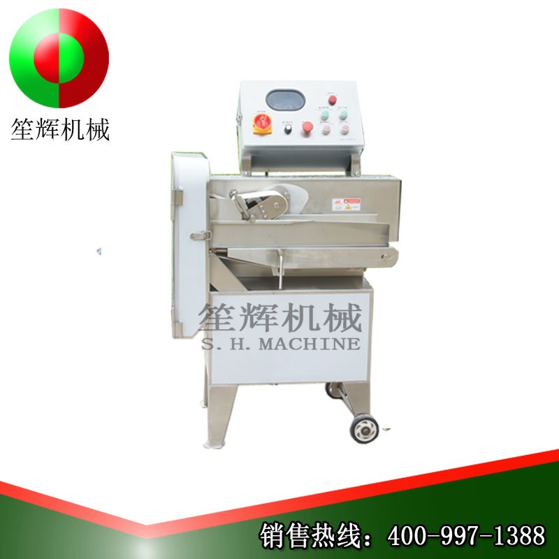 销售工业 冻肉制品剁块机鸡鸭带骨连续切丁机切豆皮设备 工厂图3