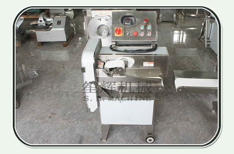 销售工业 冻肉制品剁块机鸡鸭带骨连续切丁机切豆皮设备 工厂