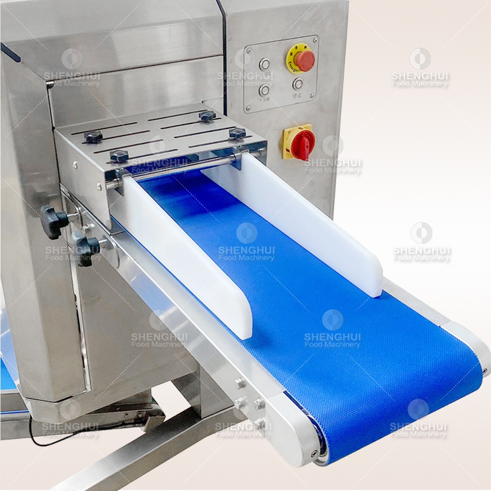 自动输送式切肉机切肉丝机预制菜加工设备商用猪肉牛肉切丝切片机图4