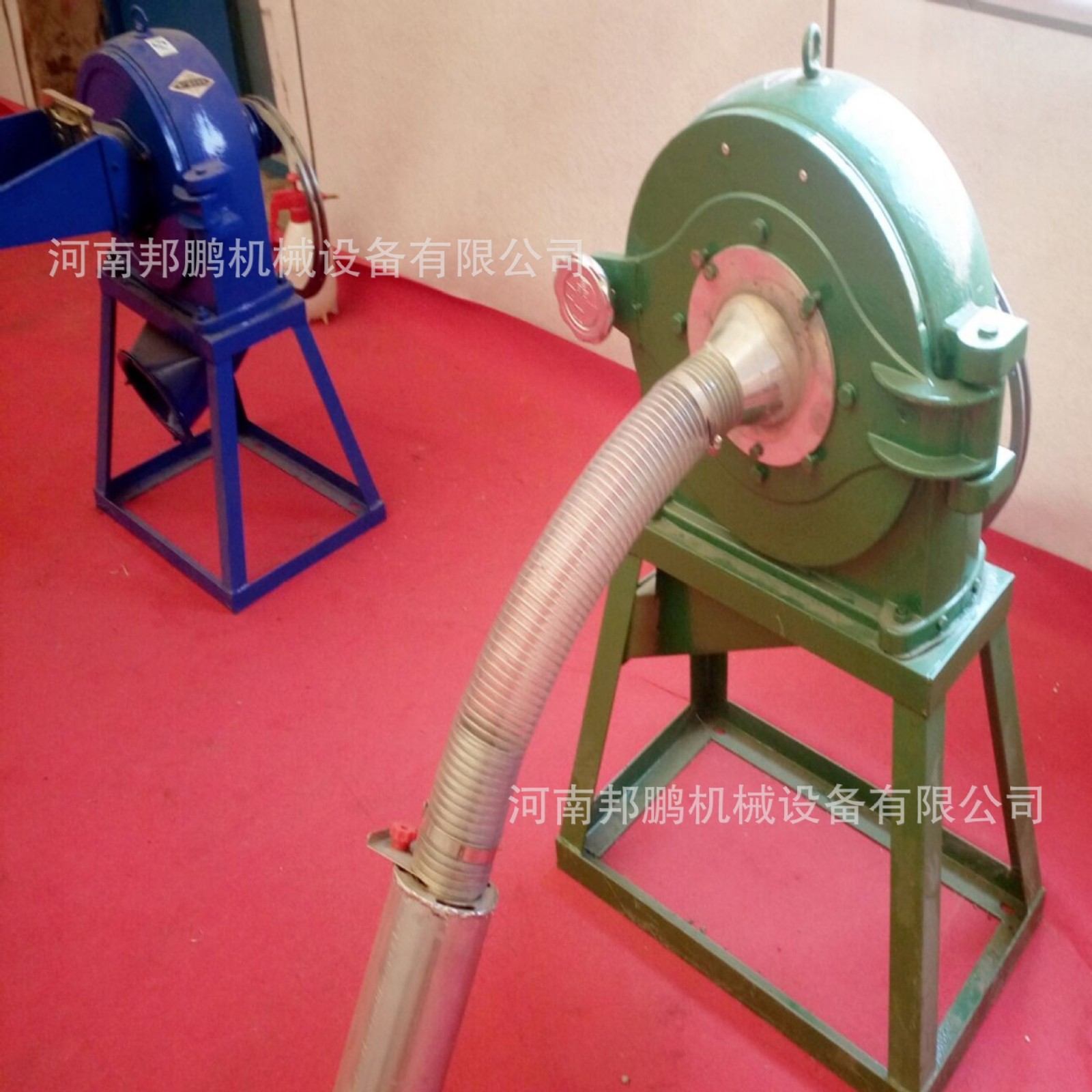 自吸玉米粉碎机 自动吸料粮食细磨机玉米谷类打面机 大料食品磨面图3